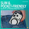 image:imageSmartish iPhone 18 Pro17 Pro Clear Case MagSafe Gripmunk CheckerClearly Black MagSafe