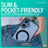 image:imageSmartish iPhone 18 Pro17 Pro Clear Case MagSafe Gripmunk CheckerClearly Black MagSafe