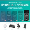 image:imageSmartish iPhone 18 Pro17 Pro Clear Case MagSafe Gripmunk CheckerClearly Black MagSafe