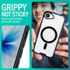 image:imageSmartish iPhone 18 Pro17 Pro Clear Case MagSafe Gripmunk CheckerClearly Black MagSafe