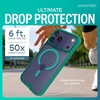 image:imageSmartish iPhone 18 Pro17 Pro Clear Case MagSafe Gripmunk CheckerClearly Green MagSafe