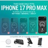 image:imageSmartish iPhone 18 Pro17 Pro Clear Case MagSafe Gripmunk CheckerClearly Green MagSafe