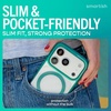 image:imageSmartish iPhone 18 Pro17 Pro Clear Case MagSafe Gripmunk CheckerClearly Green MagSafe