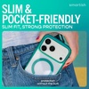 image:imageSmartish iPhone 18 Pro17 Pro Clear Case MagSafe Gripmunk CheckerClearly Green MagSafe