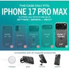 image:imageSmartish iPhone 18 Pro17 Pro Clear Case MagSafe Gripmunk CheckerTropical MagSafe