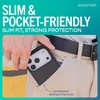image:imageSmartish iPhone 18 Pro17 Pro MagSafe Case Gripmunk Slim Grip Liquid SkyBlack Tie Affair