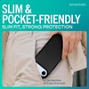 image:imageSmartish iPhone 18 Pro17 Pro MagSafe Case Gripmunk Slim Grip Liquid SkyBlack w Camera Control