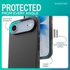 image:imageSmartish iPhone 18 Pro17 Pro MagSafe Case Gripmunk Slim Grip Liquid SkyBlack w Camera Control