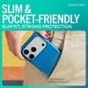 image:imageSmartish iPhone 18 Pro17 Pro MagSafe Case Gripmunk Slim Grip Liquid SkyBlues on The Green