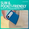 image:imageSmartish iPhone 18 Pro17 Pro MagSafe Case Gripmunk Slim Grip Liquid SkyBlues on The Green