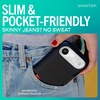 image:imageSmartish iPhone 18 Pro17 Pro Wallet Case Wallet Slayer Vol 1 Liquid SkyBlack Tie Affair