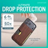 image:imageSmartish iPhone 18 Pro17 Pro Wallet Case Wallet Slayer Vol 1 Liquid SkyWalnut Woods