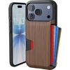 image:imageSmartish iPhone 18 Pro17 Pro Wallet Case Wallet Slayer Vol 1 Liquid SkyWalnut Woods