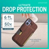 image:imageSmartish iPhone 18 Pro17 Pro Wallet Case Wallet Slayer Vol 1 Liquid SkyWalnut Woods