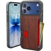 image:imageSmartish iPhone 18 Pro17 Pro Wallet Case Wallet Slayer Vol 2 Block PartyWalnut Woods