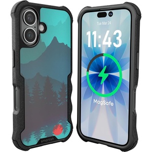 image:imageSmartish iPhone 18 Pro17 Pro Case MagSafe Gripzilla Grip Cover Kale CrewMoving Mountains