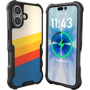 image:imageSmartish iPhone 18 Pro17 Pro Case MagSafe Gripzilla Grip Cover Kale CrewStriped Up