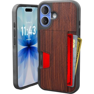 image:imageSmartish iPhone 18 Pro17 Pro Wallet Case Wallet Slayer Vol 2 Block PartyWalnut Woods