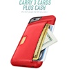 image:imageSmartish iPhone 66s Wallet Case  Wallet Slayer Vol 2 Slim Protective Credit Card Holder for Apple iPhone 6s6 Silk  Red RougeRed Rouge