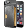 image:imageSmartish iPhone 66s Wallet Case  Wallet Slayer Vol 2 Slim Protective Credit Card Holder for Apple iPhone 6s6 Silk  Red RougeGray Matter