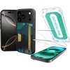 image:imageSmartish iPhone 17 Pro Wallet Case  Screen Protector Bundle  Wallet Slayer Vol 1 Tuff Sheet 2Pack Tempered Glass Screen Covers  Extra Strength 9H Glass for Apple iPhone 17 Pro  Moving Mountains
