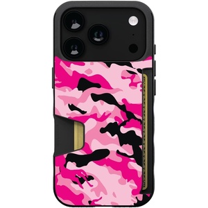 image:imageSmartish  Hot Pink Havoc  iPhone 17 Pro Wallet Case  Wallet Slayer Vol 1 Slim  Protective Credit Card Holder  Fits iPhone 17 Pro