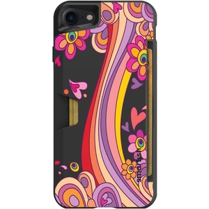 image:imageSmartish  Groovy Baby  iPhone SE Wallet Case  Wallet Slayer Vol 1 Slim  Protective Credit Card Holder  Drop Tested Hidden Card Slot Cover Compatible with Apple iPhone SE  87