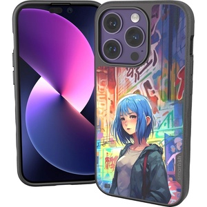 image:imageSmartish  Manic Pixie Dream Girl  iPhone 15 Pro Slim Case  Gripmunk Lightweight  Protective Thin Cover  Fits iPhone 15 Pro