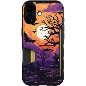 image:imageSmartish  This is Halloween  iPhone 17 Wallet Case  Wallet Slayer Vol 1 Slim  Protective Credit Card Holder  Fits Apple iPhone 17
